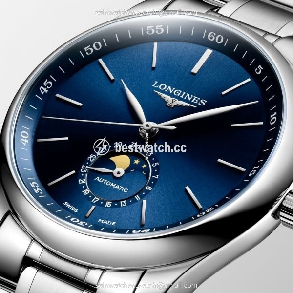 Longines Master Collection Mens watch Unisex Automatic Steel L29094926 Replica 2