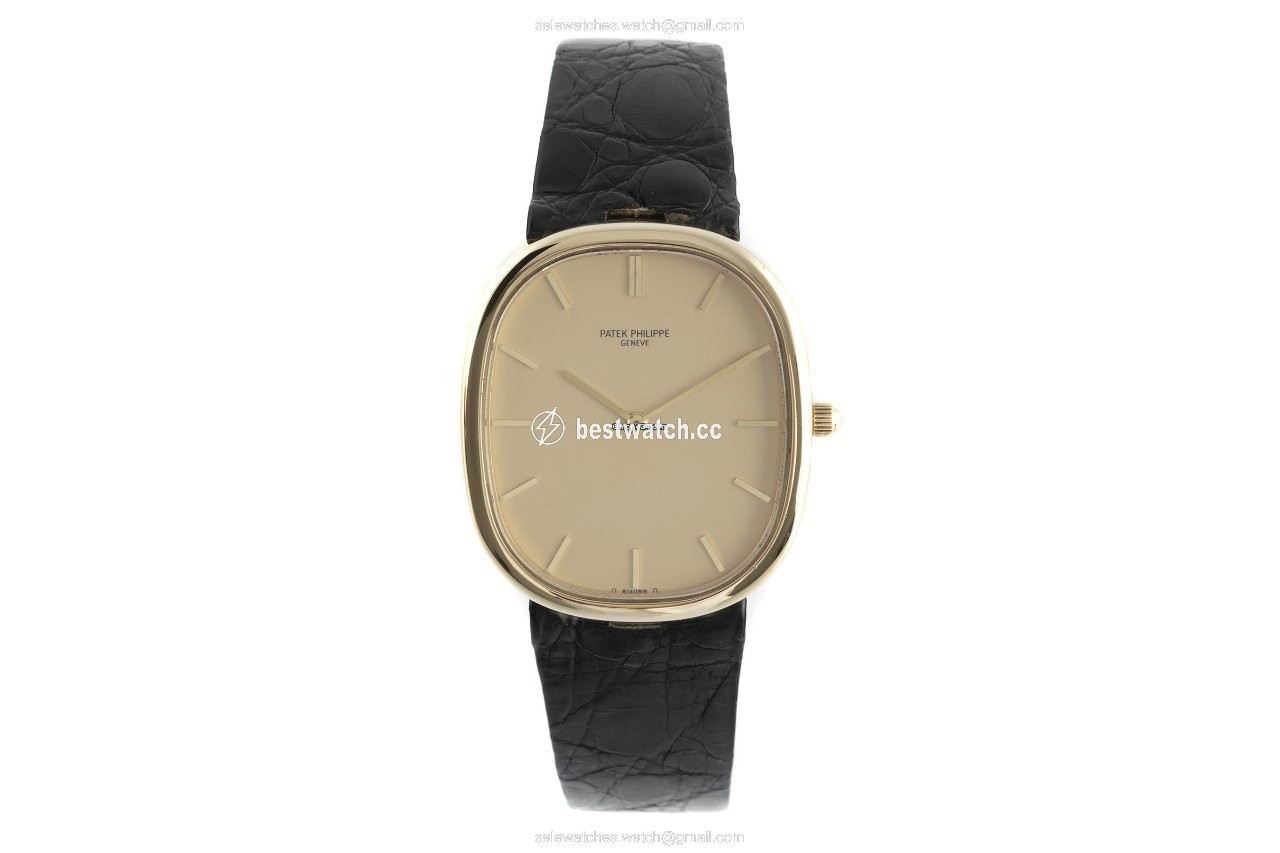 Patek Philippe Golden Ellipse Mens watch Unisex Automatic Yellow gold 3738 100 Replica 2