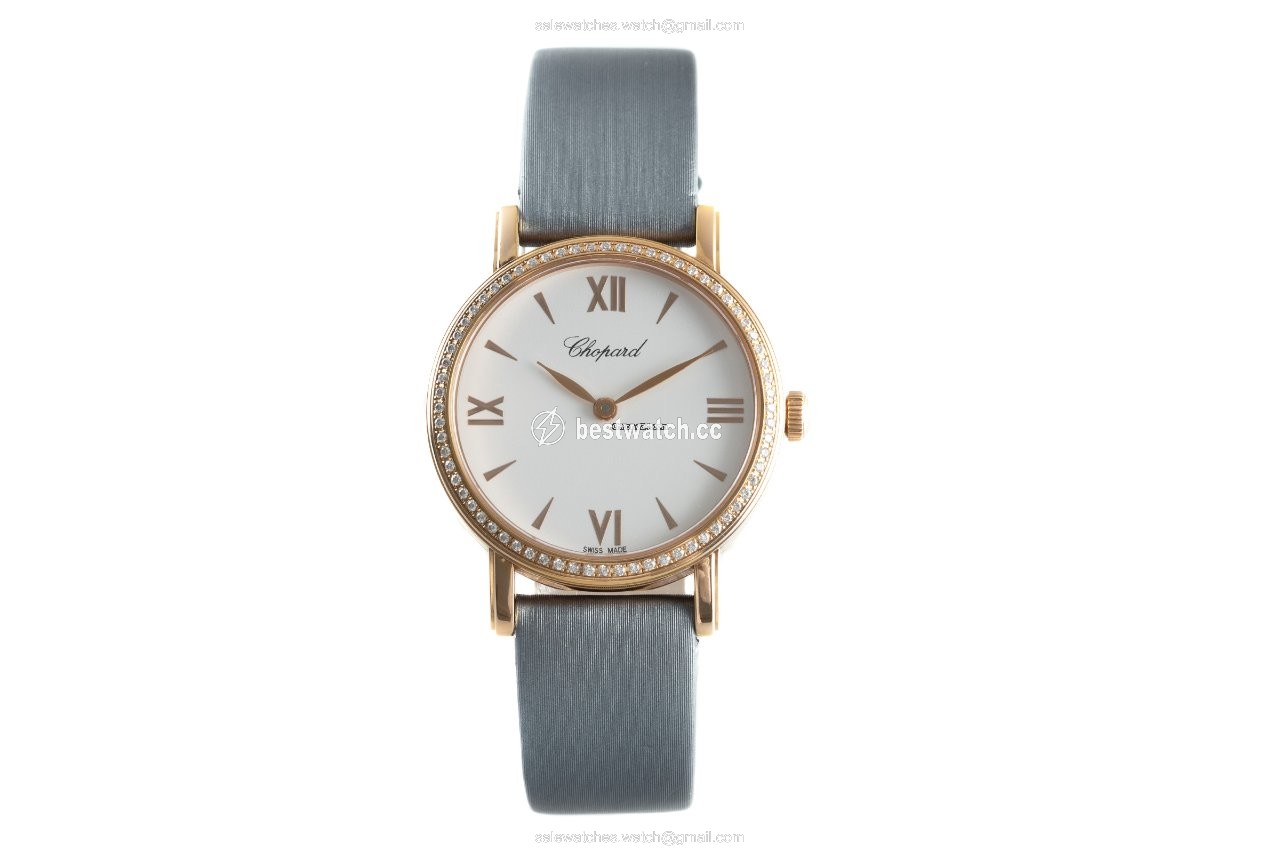 IMG_9085 Chopard Classic Womens watch Quartz Red gold 137387-5201 Replica 2