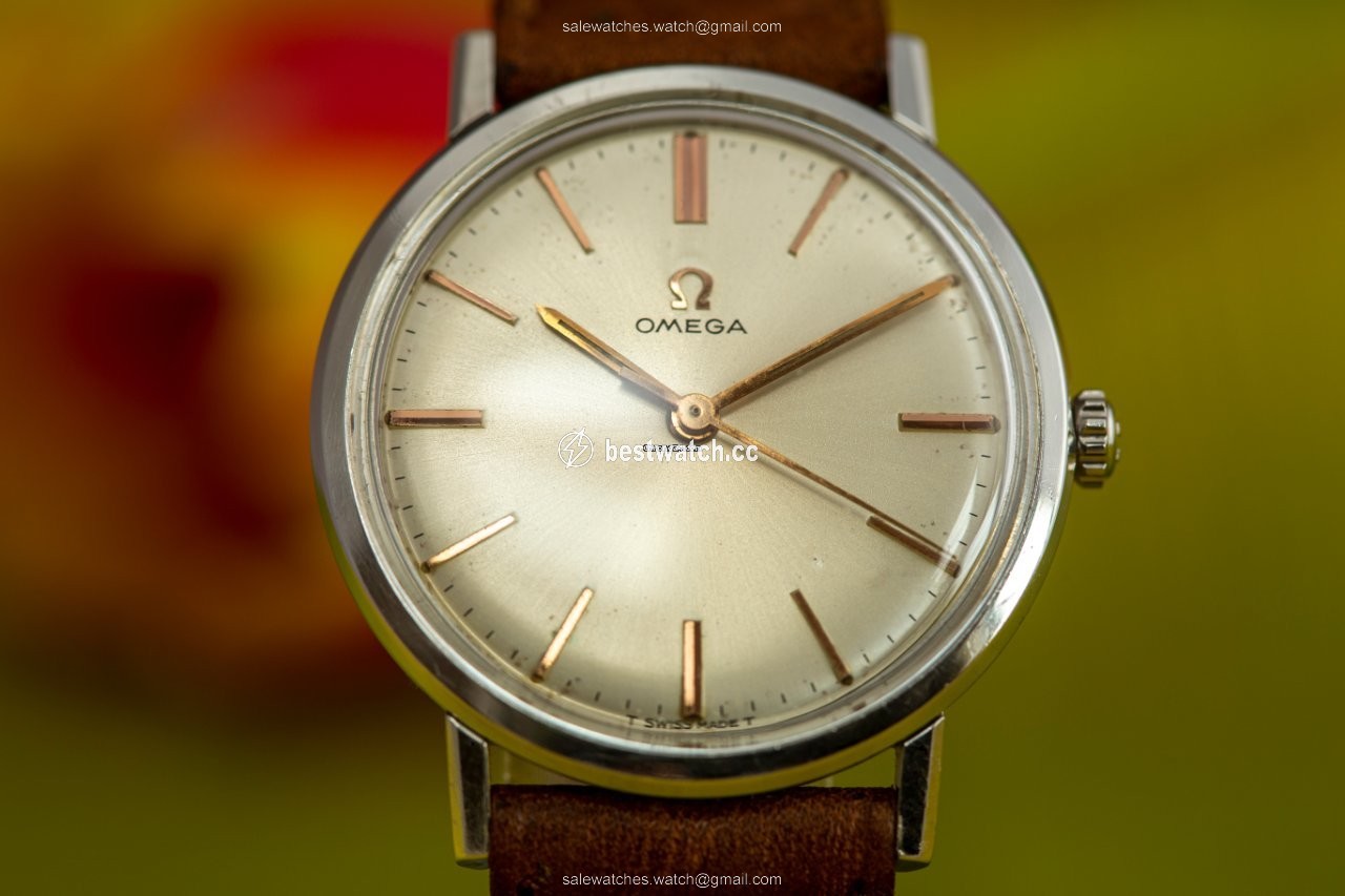 IMG_9085 Omega Geneve Mens watch Unisex Manual winding Steel 131.019 Replica 2