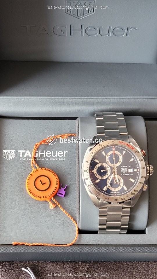 IMG_9085 TAG Heuer Formula 1 Calibre 16 Mens watch Unisex Automatic Steel EA0013 Replica 2