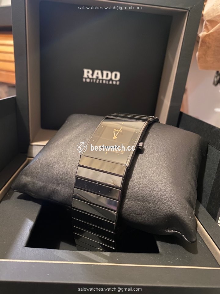 Rado Ceramica Mens watch Unisex Quartz Ceramic 193.0324.3 Replica 2