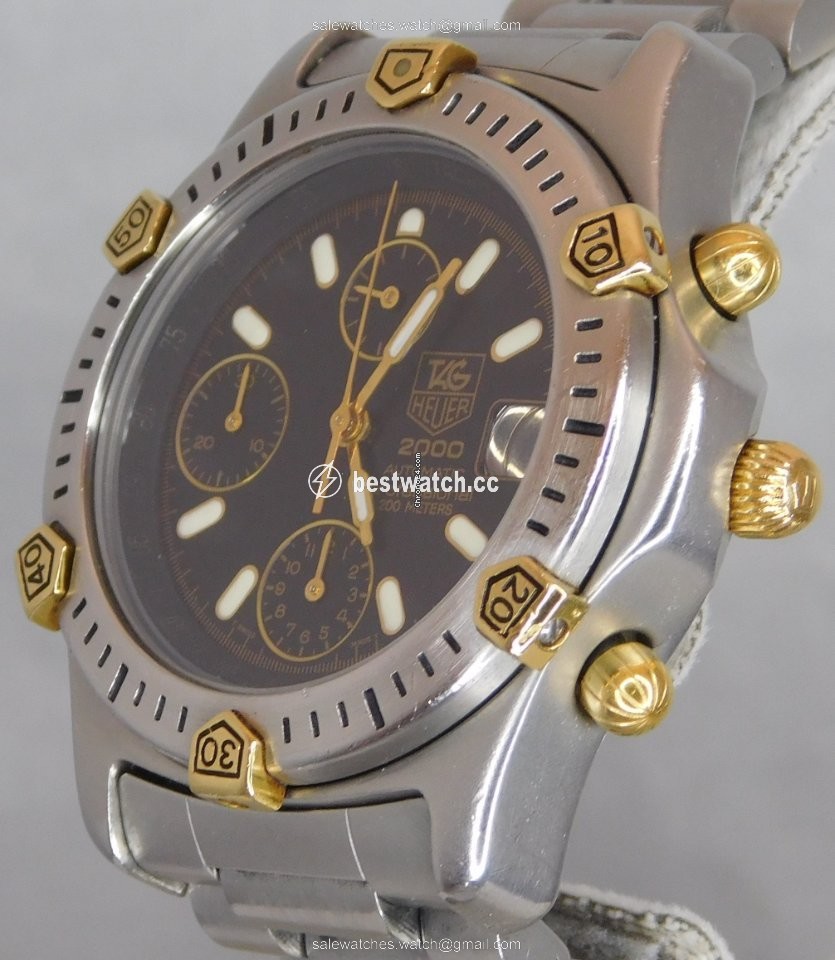 IMG_9085 TAG Heuer 2000 Mens watch Unisex Automatic Steel 165.306 Replica 2