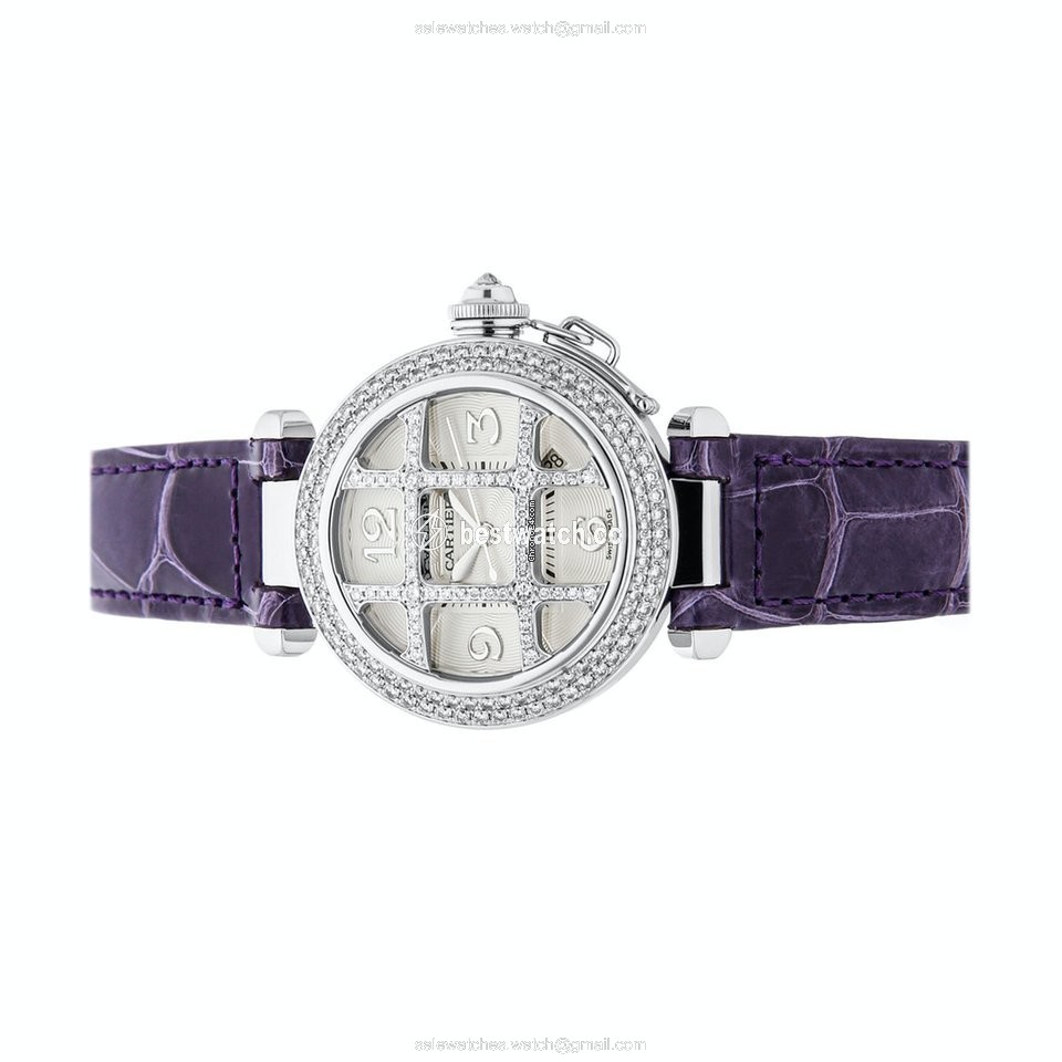 IMG_9085 Cartier Womens watch Automatic White gold WJ116251 Replica 2