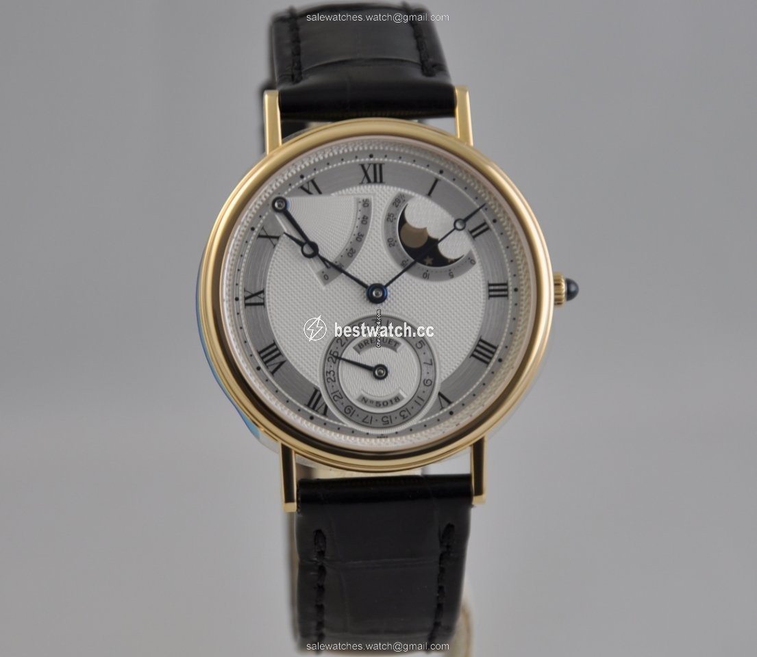 Breguet Classique Mens watch Unisex Automatic Yellow gold 3130BA Replica 2