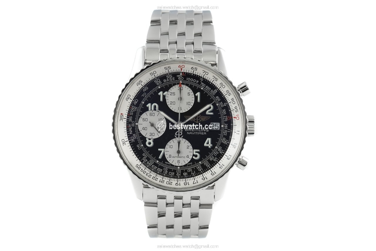 IMG_9085 Breitling Old Navitimer Mens watch Unisex Automatic Steel A13322 Replica 2