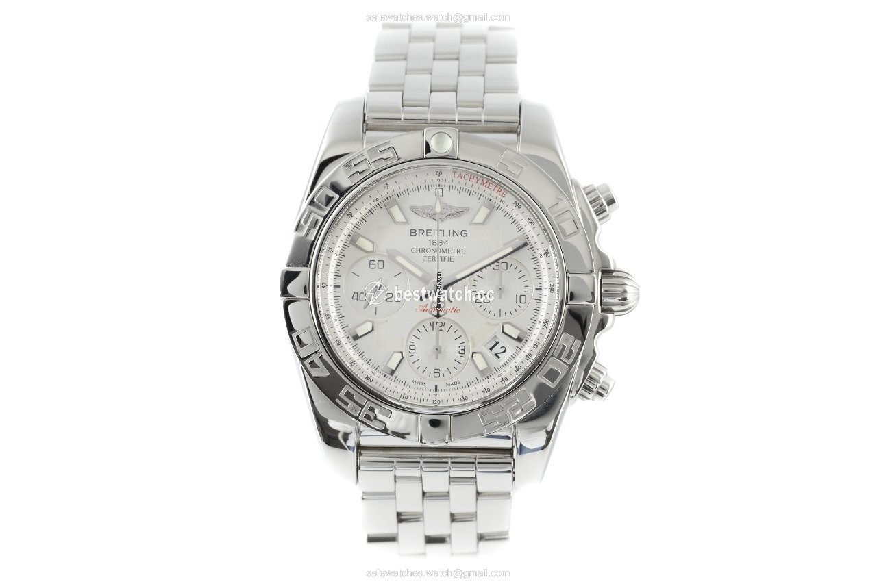IMG_9085 Breitling Chronomat 41 Mens watch Unisex Automatic Steel AB0140 Replica 2