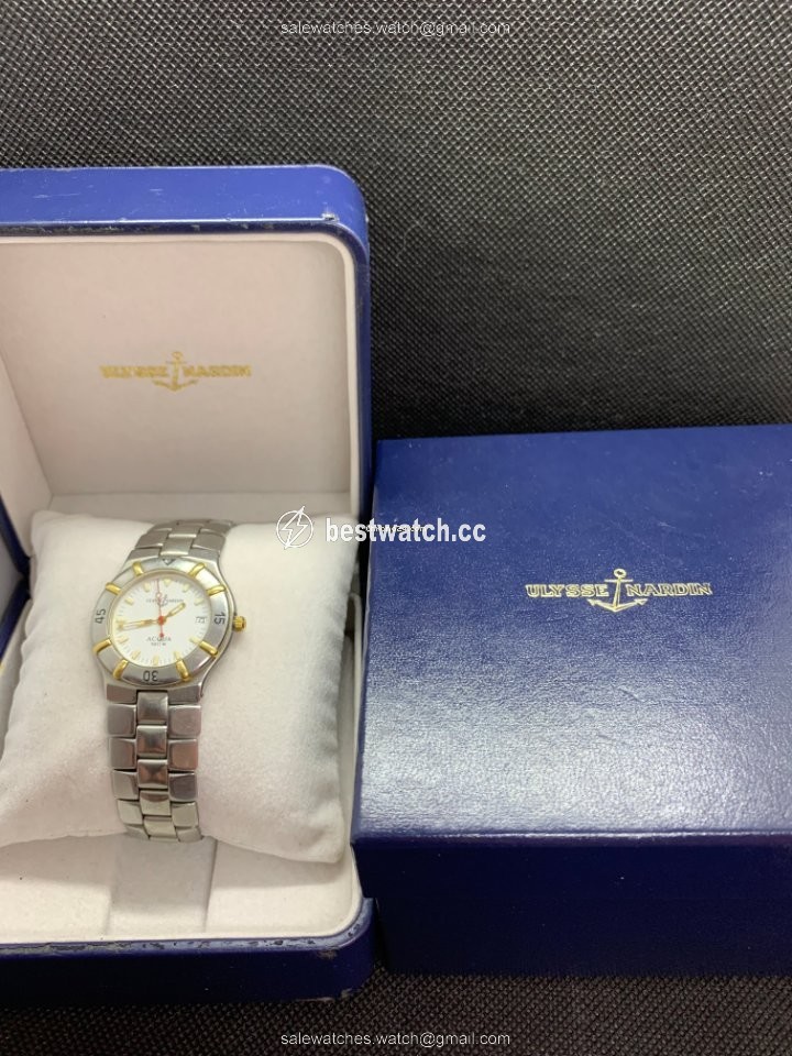 IMG_9085 Ulysse Nardin Mens watch Unisex Quartz Steel 54-26 Replica 2