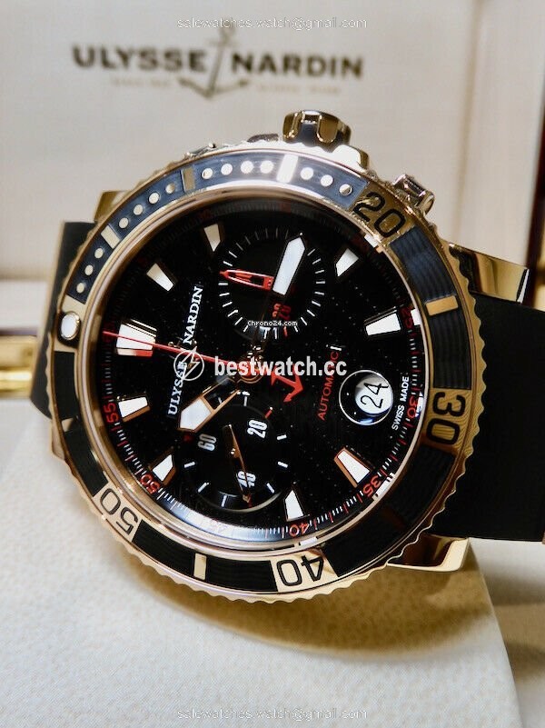 IMG_9085 Ulysse Nardin Maxi Marine Diver Automatic Rose gold 8006-102 Replica 2