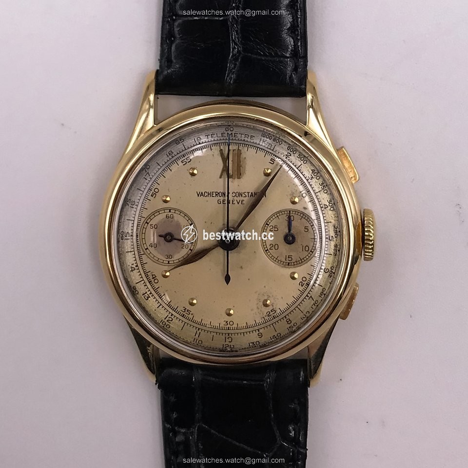 IMG_9085 Vacheron Constantin Mens watch Unisex Manual winding Rose gold 4072 Replica 2