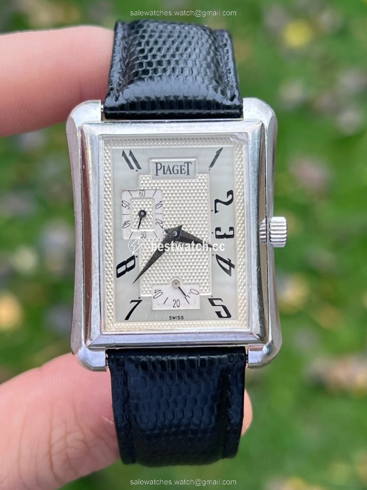 IMG_9085 Piaget Emperador Mens watch Unisex Automatic White gold 18900 Replica 2