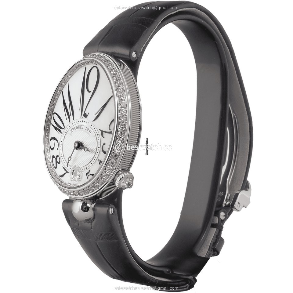 IMG_9085 Breguet Reine de Naples Womens watch Automatic White gold 8918BB 58 964 D00D3L Replica 2