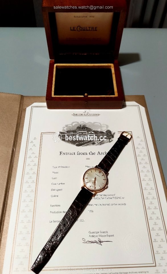 Jaeger-LeCoultre Mens watch Unisex Manual winding Rose gold 2903-53 Replica 2