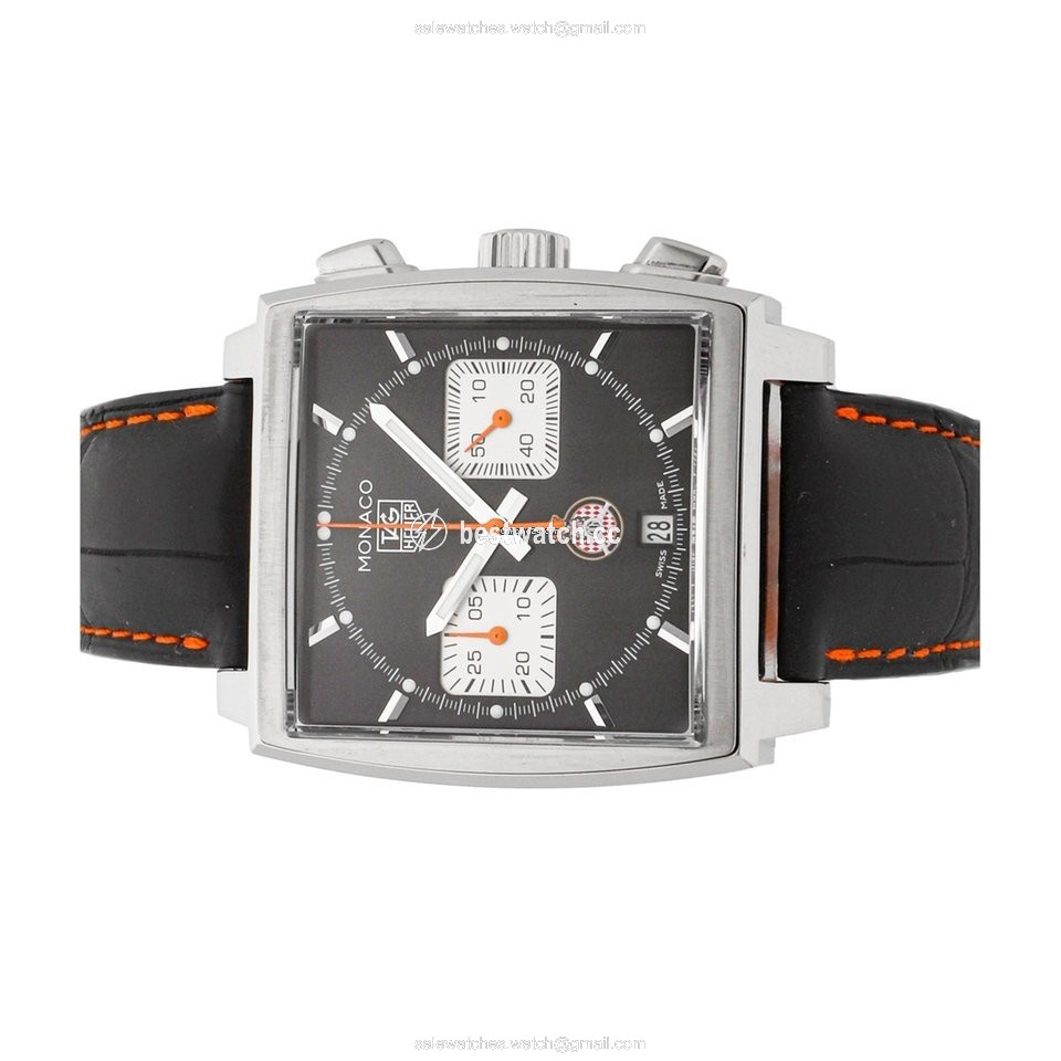 IMG_9085 TAG Heuer Monaco Calibre 12 Mens watch Unisex Automatic Steel CAW211K.FC6311 Replica 2