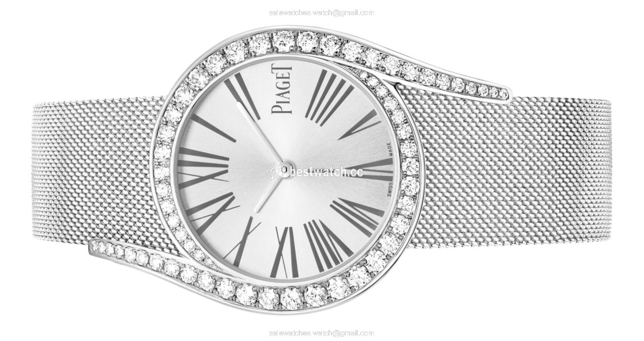 IMG_9085 Piaget Limelight Womens watch Quartz White gold G0A41212 Replica 2