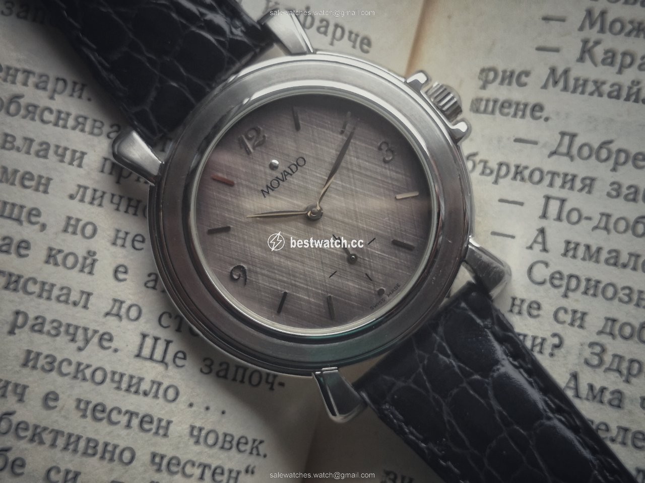 IMG_9085 Movado Museum Mens watch Unisex Manual winding Steel 84.35.865 Replica 2