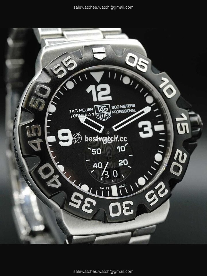 IMG_9085 TAG Heuer Formula 1 Quartz Mens watch Unisex Quartz Steel WAH1010.BA0854 Replica 2