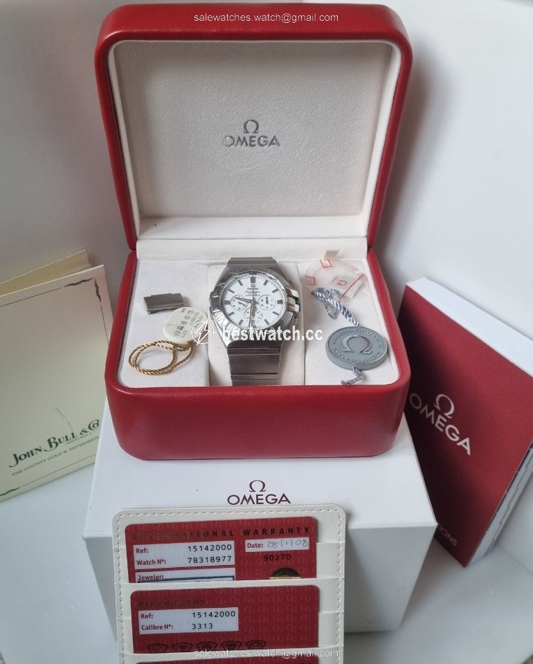 IMG_9085 Omega Constellation Double Eagle Mens watch Unisex Automatic Steel 1514.20.00 Replica 2