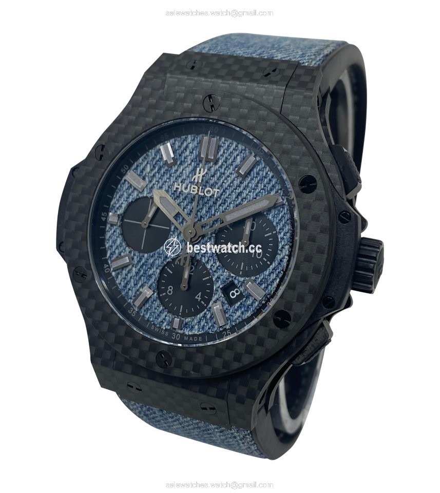 IMG_9085 Hublot Big Bang Jeans Mens watch Unisex Automatic Carbon 301.QX.2740.NR.JEANS16 Replica 2
