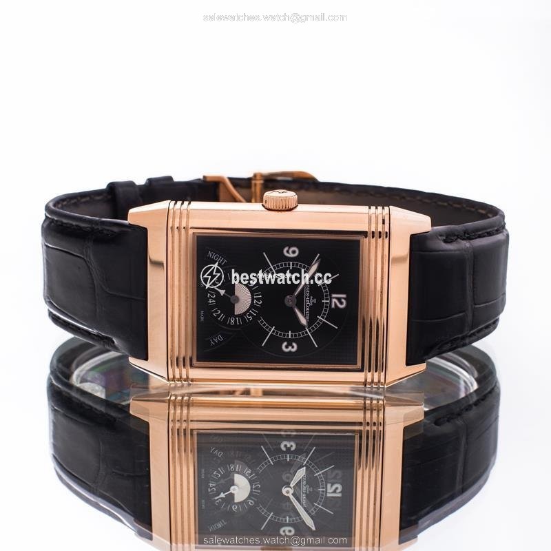 IMG_9085 Jaeger-LeCoultre Grande Reverso Mens watch Unisex Manual winding Rose gold 273.2.85 Replica 2
