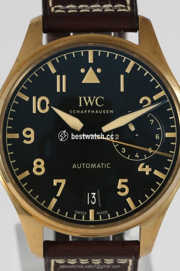 IMG_9085 IWC Big Pilot Mens watch Unisex Automatic Bronze IW501005 Replica 2