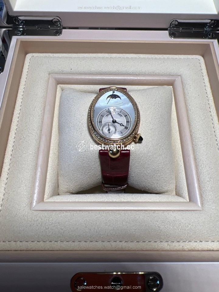 IMG_9085 Breguet Reine de Naples Womens watch Automatic Yellow gold 8908BA 52 864.D00D Replica 2