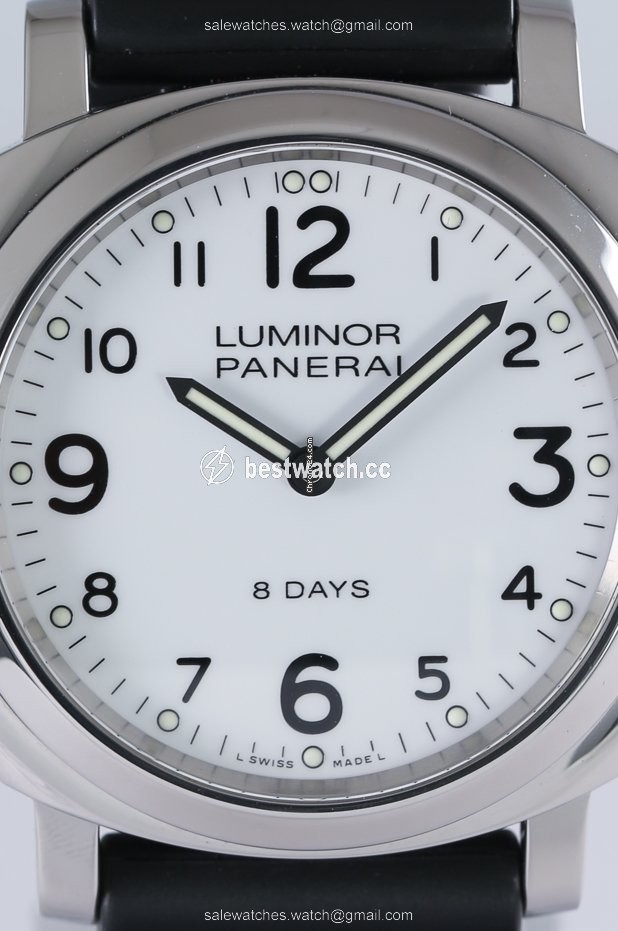 IMG_9085 Panerai Luminor Base 8 Days Mens watch Unisex Manual winding Steel PAM 00561 Replica 2