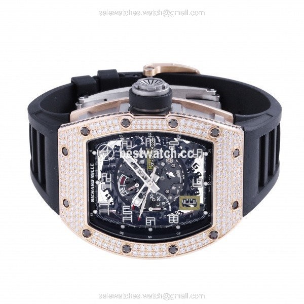 Richard Mille RM 030 Automatic Red gold RM030RG Replica 2