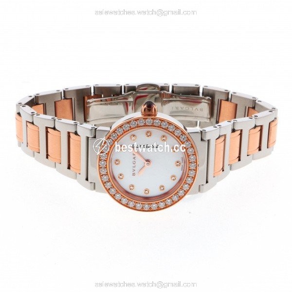 IMG_9085 Bulgari Bulgari Quartz Gold Steel BBL26WSPGD 12 Replica 2
