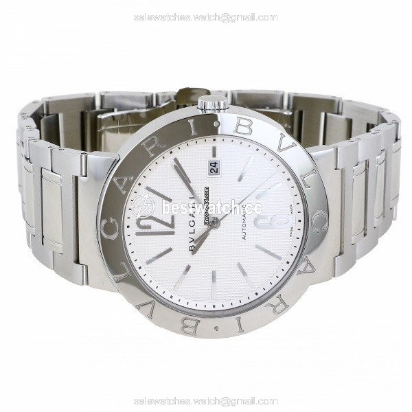 IMG_9085 Bulgari Bulgari Automatic Steel BB42WSSD AUTO Replica 2