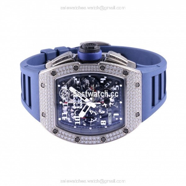 IMG_9085 Richard Mille RM 011 Automatic White gold RM011 CA WG Replica 2