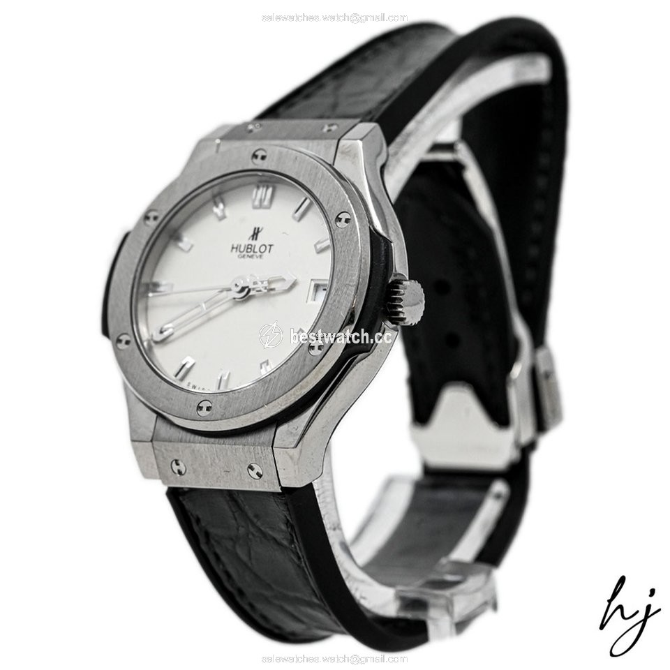 IMG_9085 Hublot Classic Fusion Quartz Womens watch Quartz Titanium 581.NX.2610.RX Replica 2