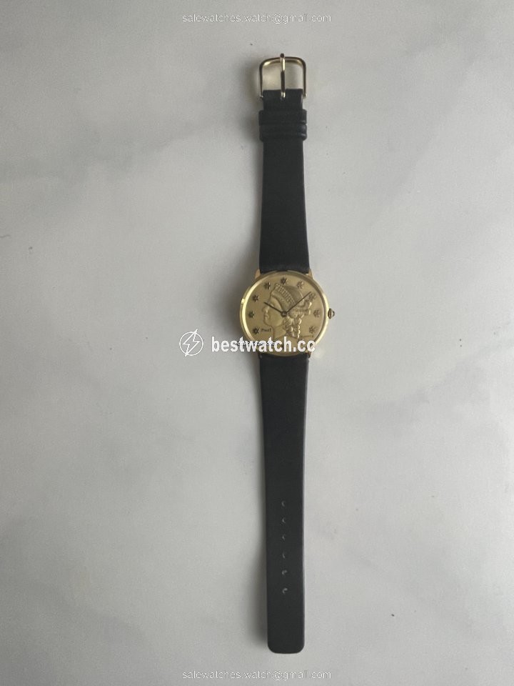 Piaget Mens watch Unisex Quartz Yellow gold 3350 Replica 2