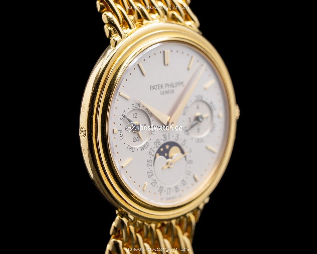 IMG_9085 Patek Philippe Mens watch Unisex Automatic Yellow gold 3945 1 Replica 2