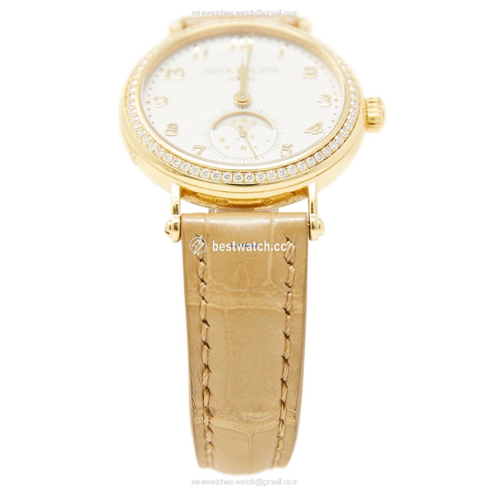 IMG_9085 Patek Philippe Complications Womens watch Manual winding Yellow gold 7121J-001 Replica 2