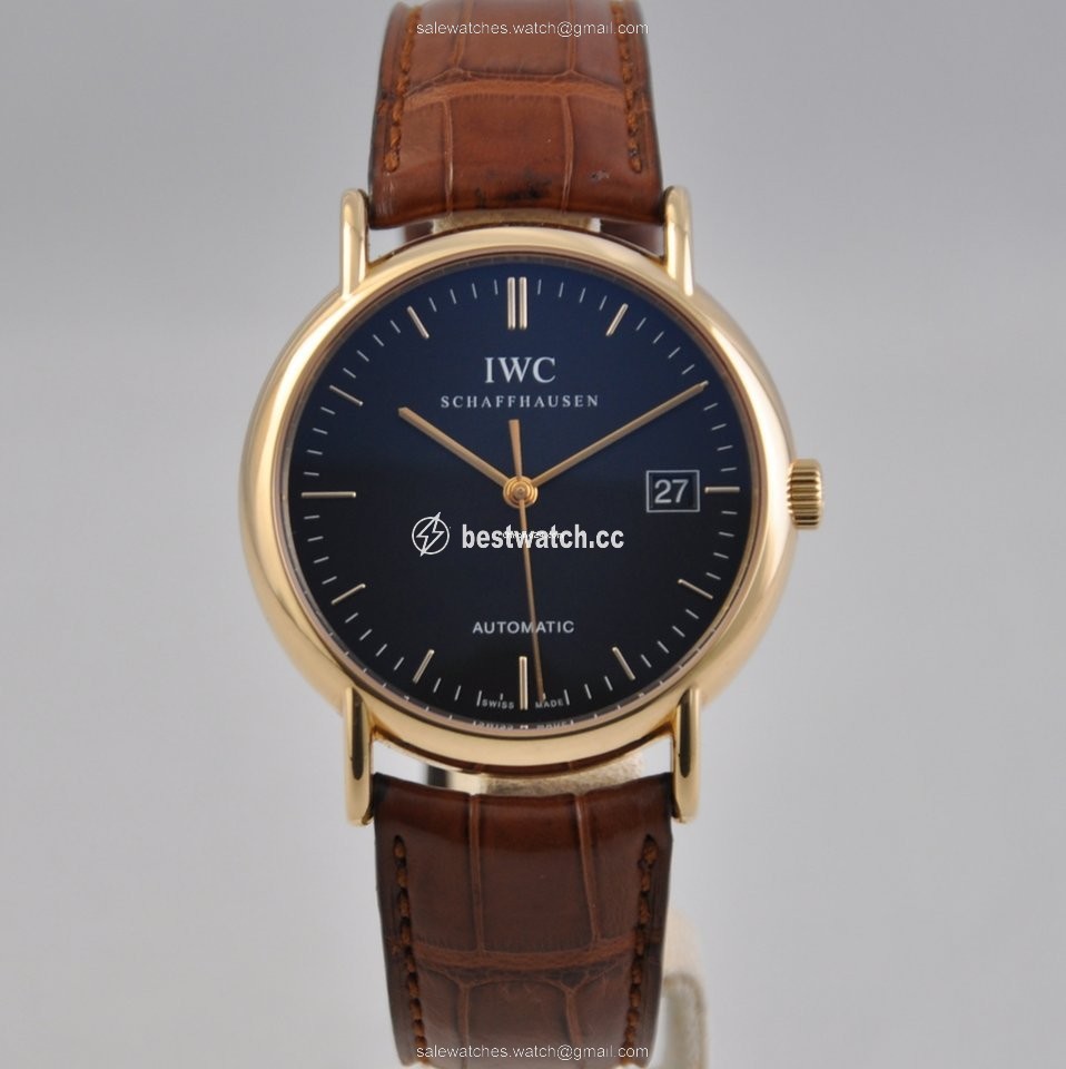 IMG_9085 IWC Portofino Automatic Mens watch Unisex Automatic Rose gold IW353318 Replica 2