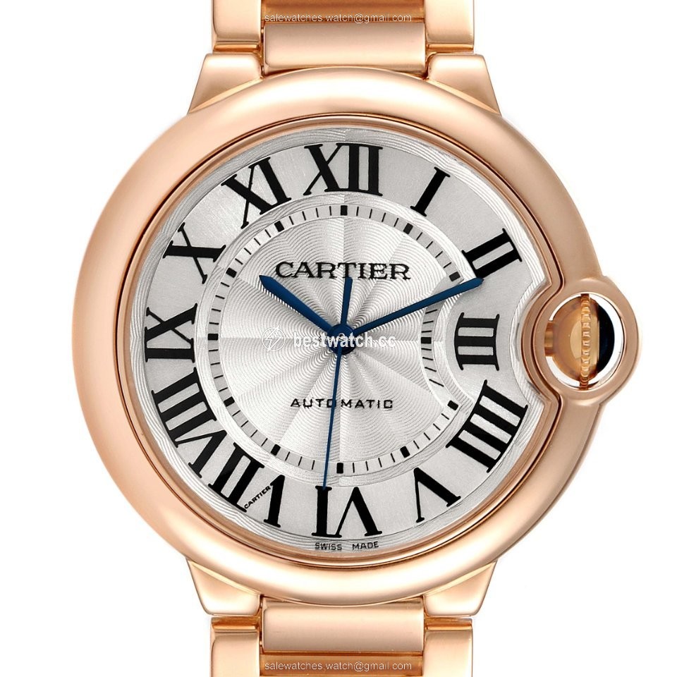 IMG_9085 Cartier Ballon Bleu 36mm Womens watch Automatic Rose gold W69004Z2 Replica 2