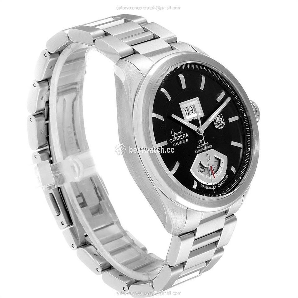 TAG Heuer Grand Carrera Mens watch Unisex Automatic Steel WAV5111.BA0901 Replica 2