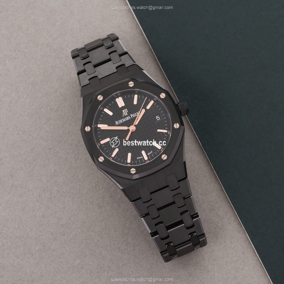 IMG_9085 Audemars Piguet Royal Oak Mens watch Unisex Automatic Ceramic 77350CE.OO.1266CE.01 Replica 2