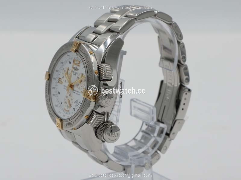 IMG_9085 Breitling Emergency Mens watch Unisex Quartz Gold Steel B73321 Replica 2
