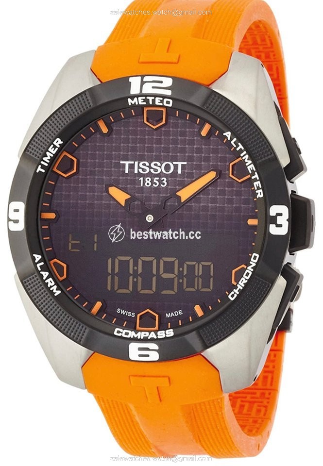 Tissot T-Touch Expert Solar Mens watch Unisex Quartz Titanium T091.420.47.051.01 Replica 2