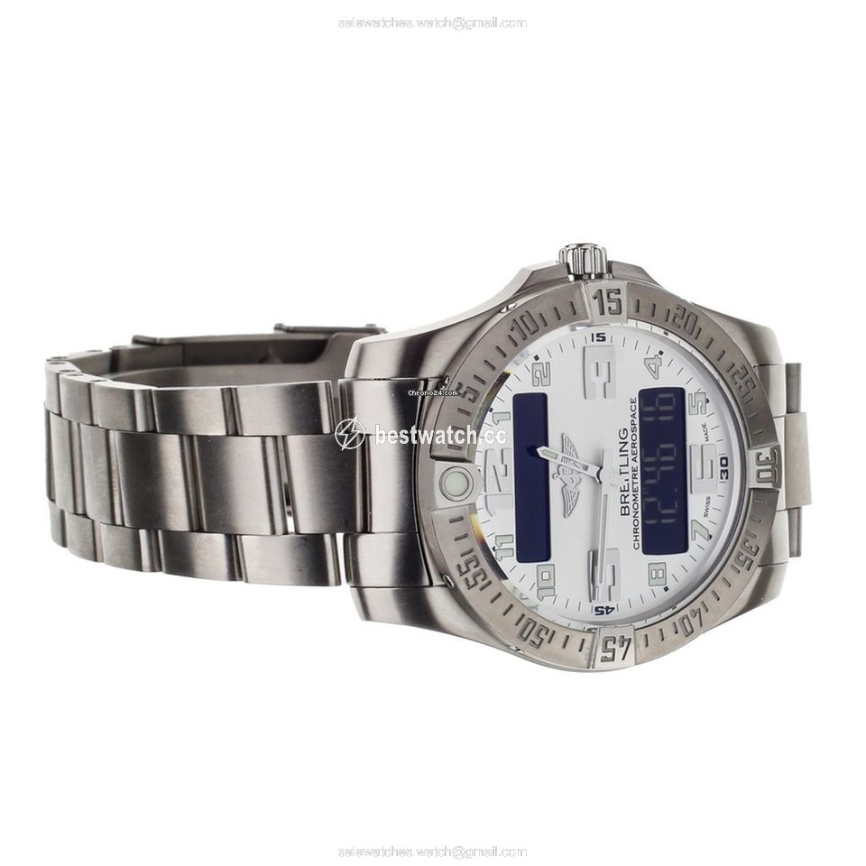 IMG_9085 Breitling Aerospace EVO Mens watch Unisex Quartz Titanium E79363 Replica 2