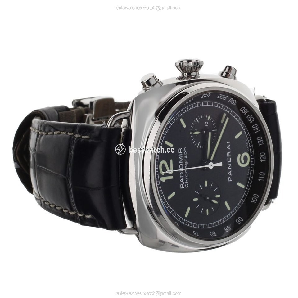Panerai Radiomir Chronograph Mens watch Unisex Automatic Steel PAM288 Replica 2