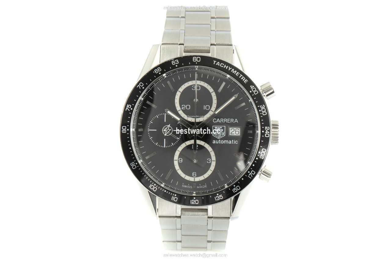 IMG_9085 TAG Heuer Carrera Calibre 16 Mens watch Unisex Automatic Steel CV2010 Replica 2
