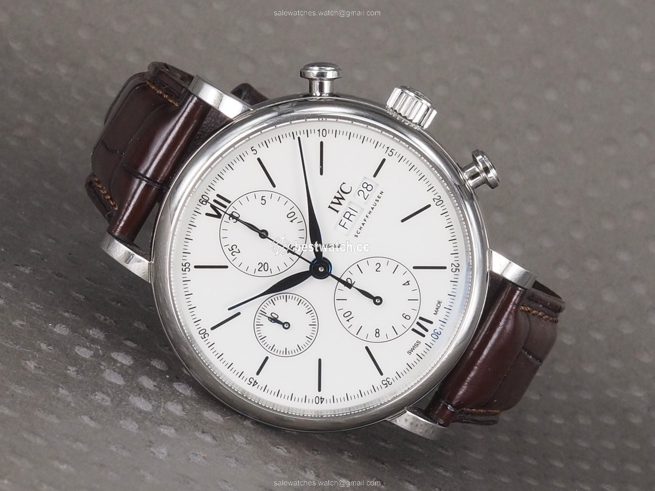 IMG_9085 IWC Portofino Chronograph Mens watch Unisex Automatic Steel IW391024 Replica 2