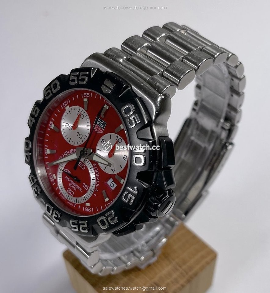 IMG_9085 TAG Heuer Formula 1 Quartz Mens watch Unisex Quartz Steel CAH1112 Replica 2