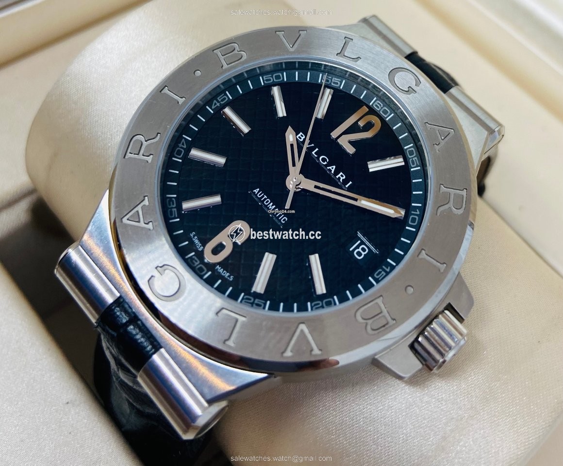 Bulgari Diagono Mens watch Unisex Automatic Bulgari diacono Replica 2