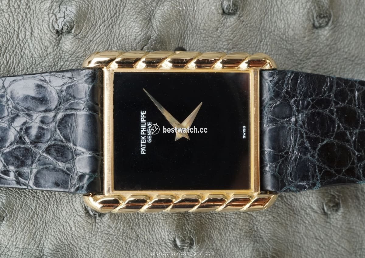 IMG_9085 Patek Philippe Gondolo Womens watch Manual winding Yellow gold 4386 Replica 2