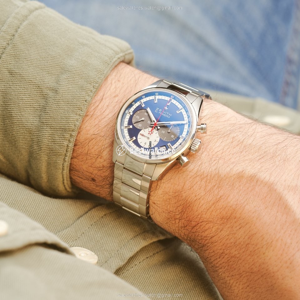 Zenith El Primero Original 1969 Mens watch Unisex Automatic 03.2150.400 53.M2150 Replica 2