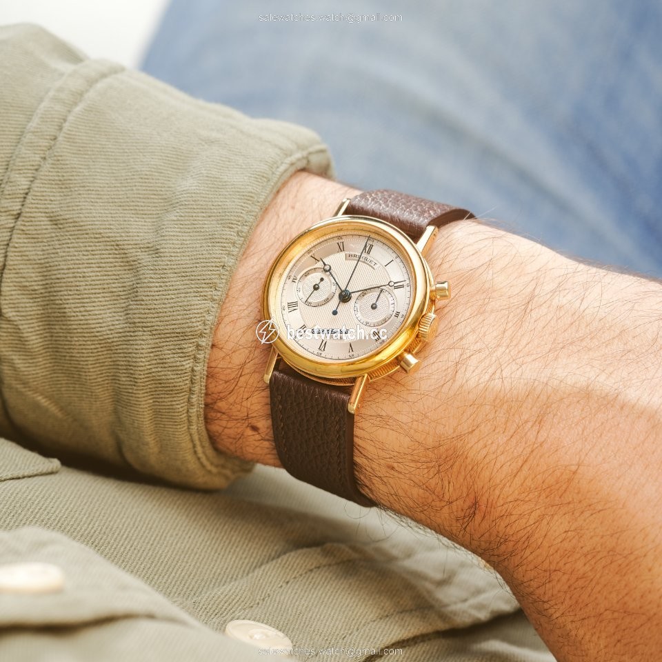 Breguet Classique Mens watch Unisex Manual winding Yellow gold 3237 Replica 2